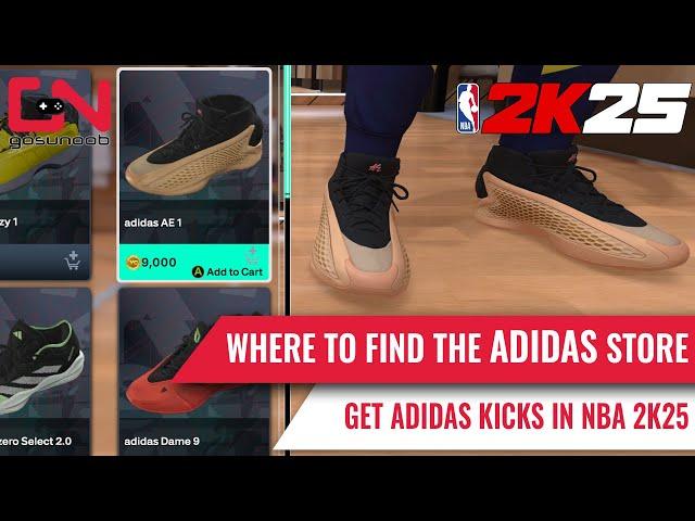 Where To Find the Adidas Store in NBA 2K25 and Get AE 1 & D.O.N. Issue #6