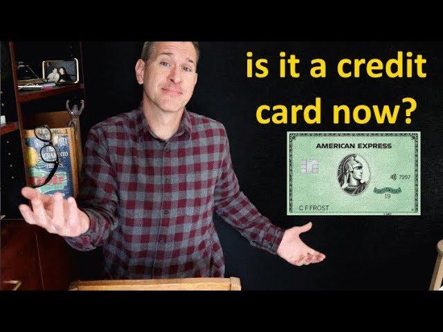 Is American Express Green a Credit Card or Charge Card?