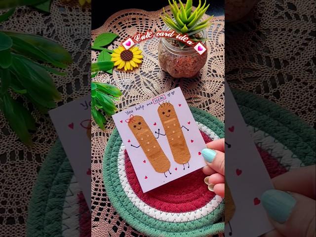 Cute bandage card  #cardideas #cardmaking #cuteart #cutecard #bandage #cuteshorts #couple #shorts
