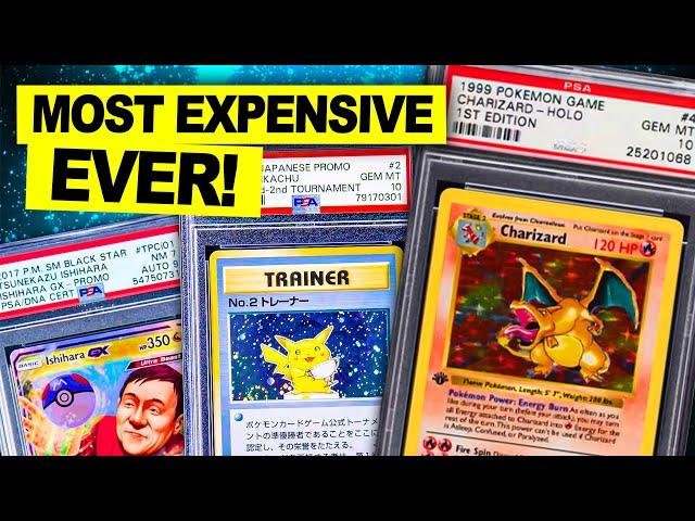 TOP 10 rarest Pokemon cards!