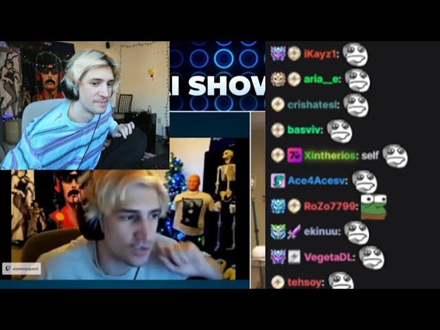 xQc's A.I Bot is Self-Aware of it's own existence and makes the entire chat aware