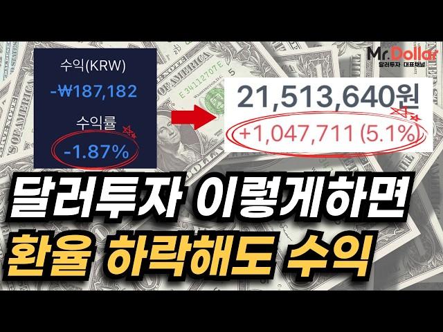 환율이 하락할 때 대응하는 방법 (달러투자, 엔화투자, 환테크)