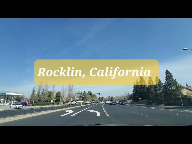 Rocklin, California 95765  | Driving Main Street and Exploring #travel