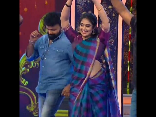 Rachana narayanankutty hot dance navel slip