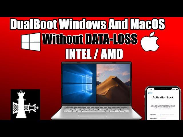 Dual Boot Windows and MacOS without Data Loss| Install Macos on Windows| Install MacOS on Intel/AMD