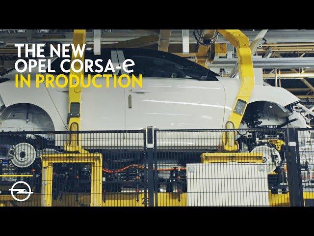 The all new electric Opel Corsa-e: In Production