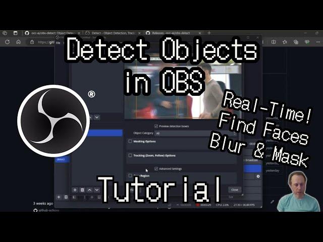 Detect Objects & Faces Fast on OBS - Blur, Real-Time FREE Plugin [Tutorial]