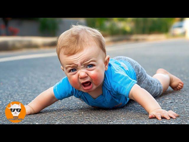 Funniest and Cutest Baby Crying At Home Moments #2 - Funny Baby Videos | Just Funniest