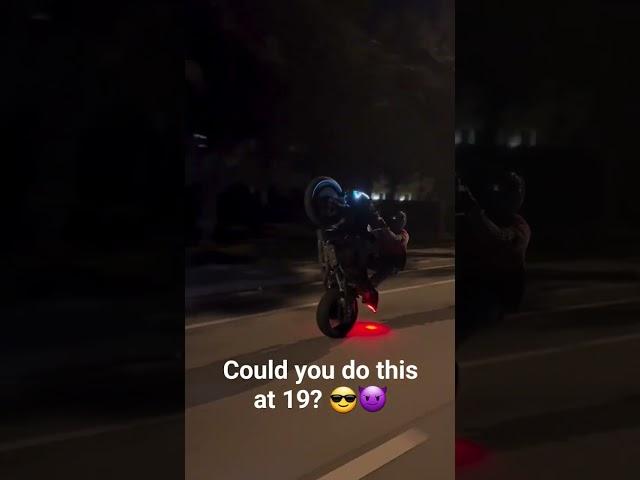 Wheelie demon  #bikelife #motorcycle #bike #wheelie @wiickedwill on ig