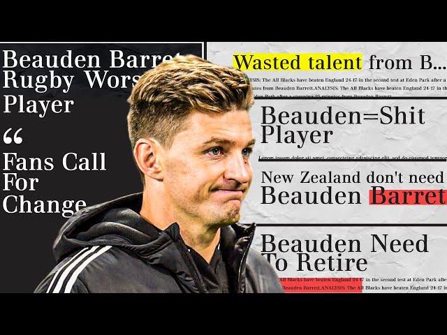 Beauden Barrett DESERVES More Respect!