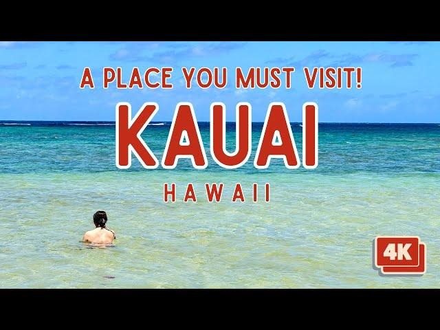 4K Kauai, Hawaii -Bucket List Things To Do: Snorkeling, Kayaking, Tubing, Helicopter Tours and MORE!