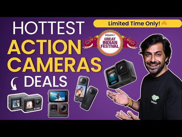 Biggest Amazon Sale Deals! Action Cameras & Mics for Every Budget! Amazon Great Indian Sale 2024