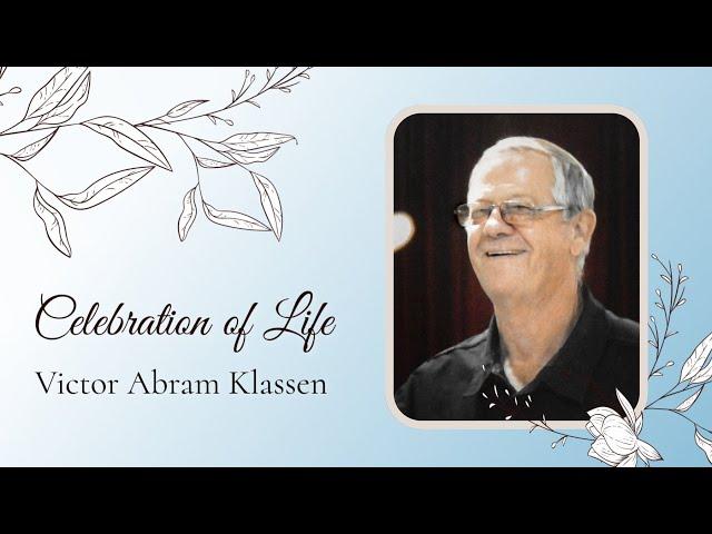 Victor Klassen Funeral Service