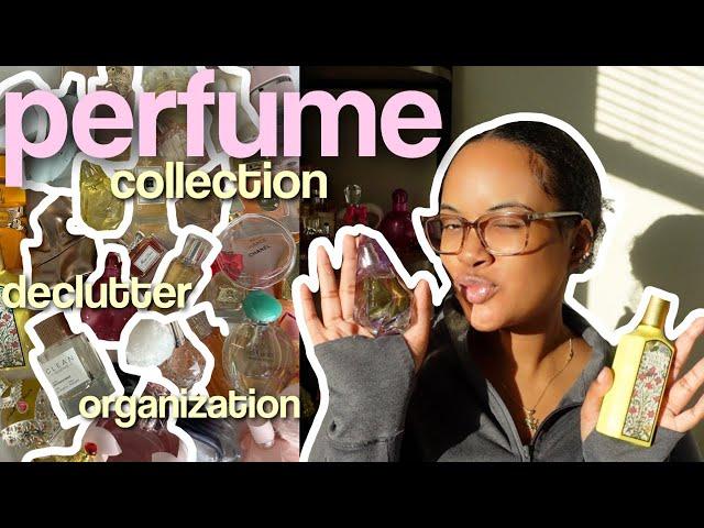 PERFUME COLLECTION + organization & declutter *30 perfumes*