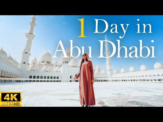 How to Spend 1 Day in ABU DHABI United Arab Emirates