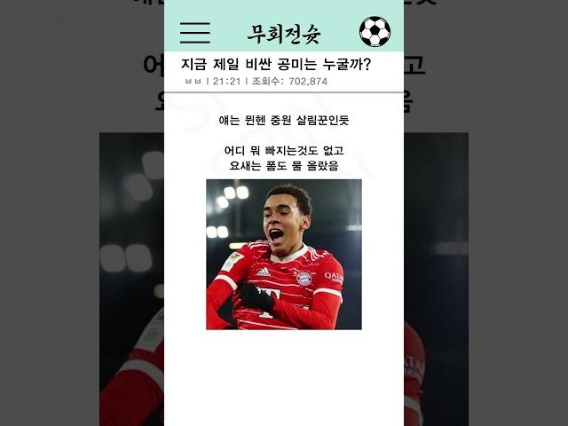지금 제일 비싼 공미는 누굴까?