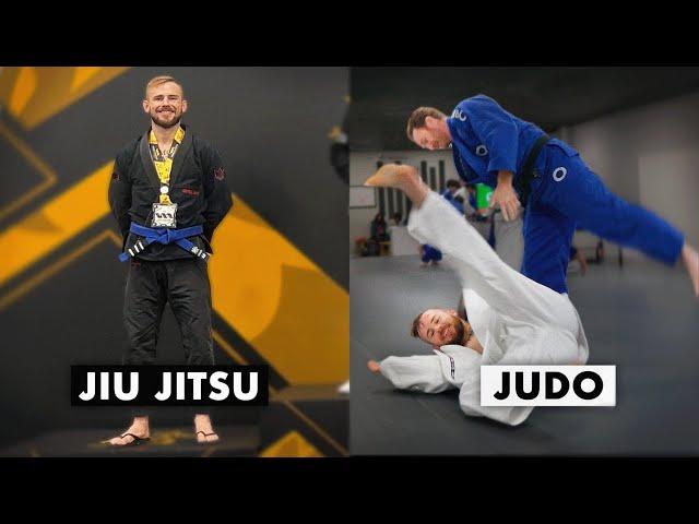 BJJ blue belt tries judo sparring (full randori class at CJ Judo) ft. black belt Chuck Jefferson