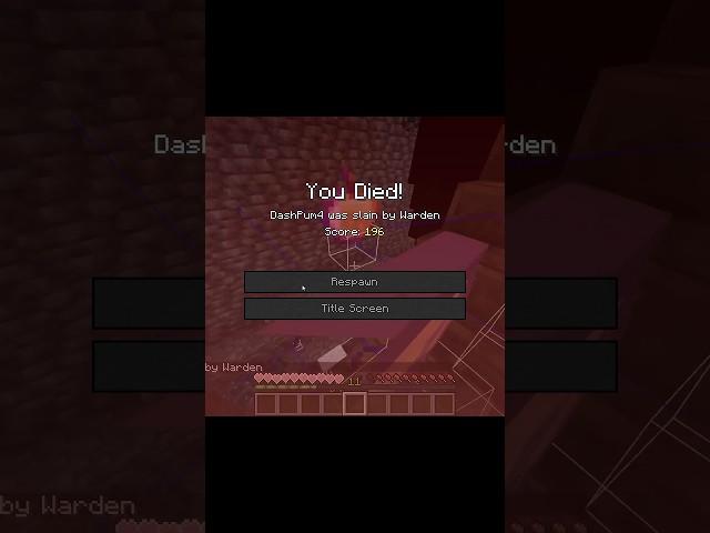 How to loot the ancient city SAFELY! #minecraft #warden #ancientcity