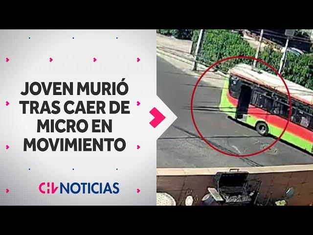 JOVEN CAYÓ DE UNA MICRO en movimiento y murió: Circulaba con la puerta abierta en Valparaíso