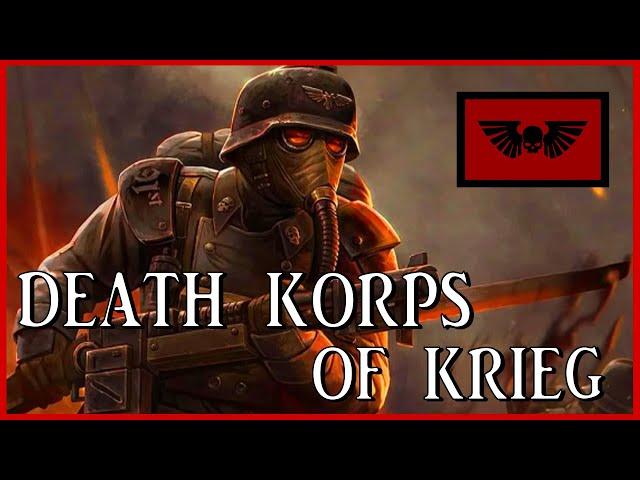 DEATH KORPS OF KRIEG - Fatalist Siege Masters | Warhammer 40k Lore