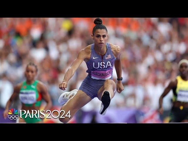 Sydney McLaughlin-Levrone glides to 400m hurdles final with ease | Paris Olympics | NBC Sports