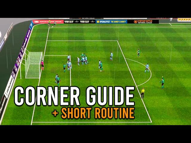 FM24 Near Post Corner Routine | FM24 Tactic Guide