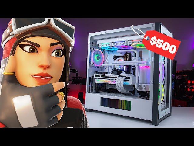 *ULTIMATE* $500 Budget Gaming PC For Fortnite! (500+ FPS)