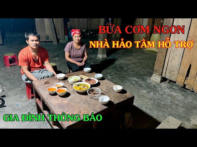 LẦN ĐẦU ĐƯỢC ĂN BỮA CƠM NGON NHÀ HẢO TÂM HỖ TRỢ VÀ GIA ĐÌNH THÔNG BÁO NGÀY VỀ HÀ NỘI