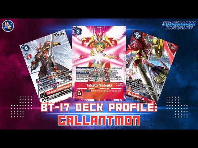 BIOMERGE! BT-17 Gallantmon Deck Profile ft. Sonny!