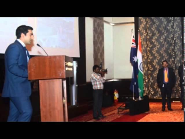 Suhail Chandhok speaking at the Australian Business Week in January 2015