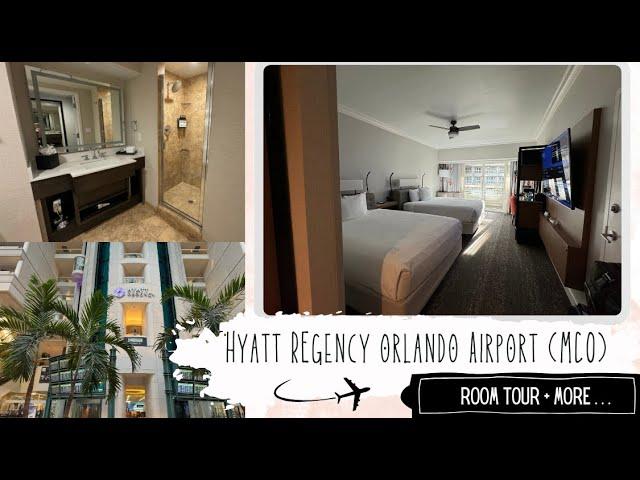 Hyatt Regency Orlando Airport (MCO) - FULL Room Tour and Review