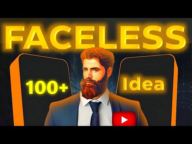 Top 100 Faceless Youtube Channel Ideas 2024 - High CPM