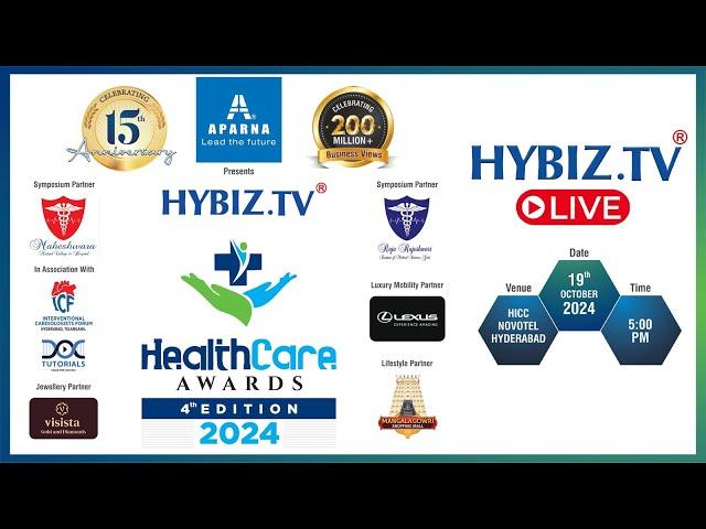 Hybiz Tv Healthcare Awards 2024 | 4th Edition Of Healthcare Awards | Live