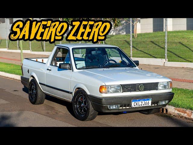 SAVEIRO 1.6 TURBO MAIS LINDA QUE VAI VER HOJE! TUDOKIDA