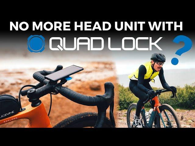 Good Bye Expensive Head Unit, Hello QUAD LOCK - My 500 km Review