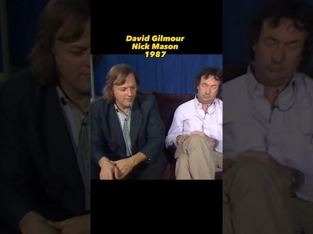  David Gilmour Jokes About Roger Waters - #pinkfloyd #music #shorts