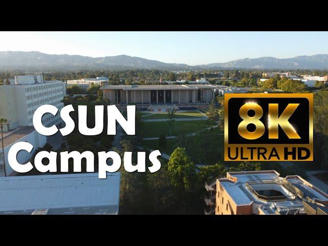 California State University, Northridge | CSUN | 8K Campus Drone Tour