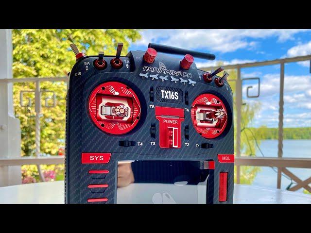 RadioMaster TX16S MKII AG01 Red. |Showcase (ASMR)|