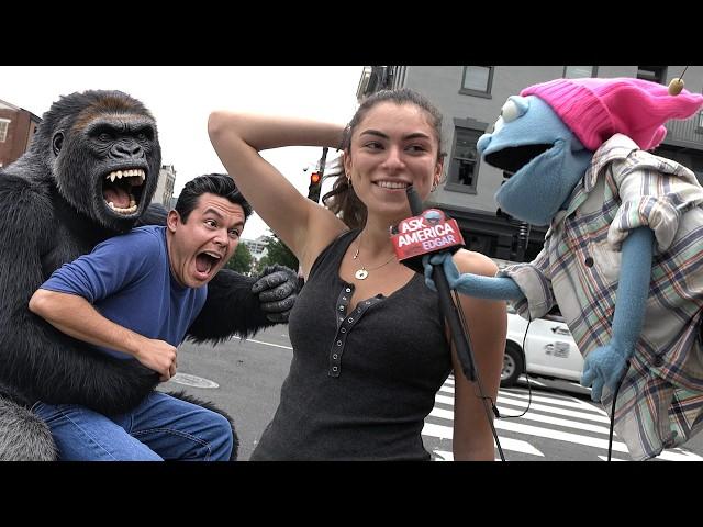 100 LIBERAL Men vs 1 GORILLA