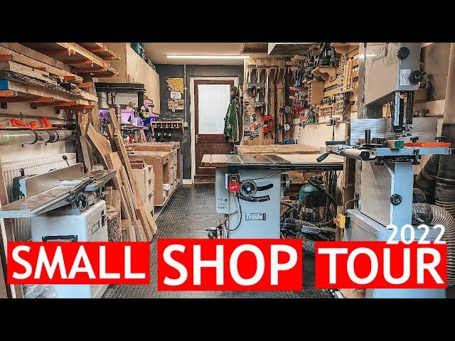 You won’t BELIEVE what TOOLS fit in this SMALL SHOP