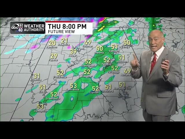 ABC 33/40 evening weather forecast - Thursday, December 22