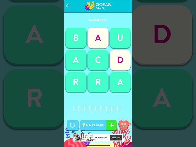 Wordbrain 2 Ocean Event Day 5 [October 4 2021] | Cheats for Wordbrain 2