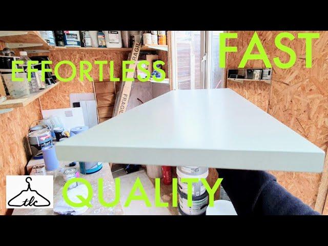 Painting Mdf Panels Super Quick | The Fastest Way To Paint....Ever | Graco Airless Sprayer | EP#56