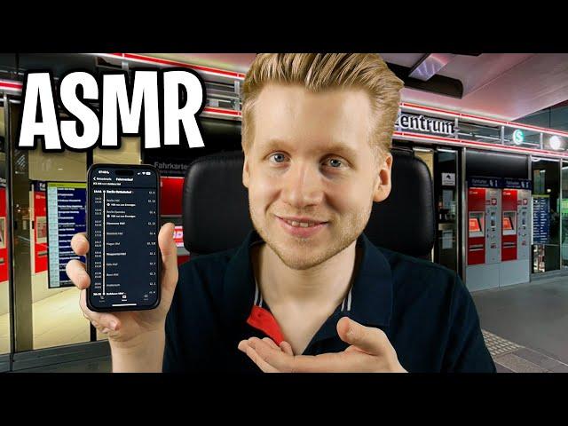 ASMR | Deutsche Bahn Mitarbeiter hilft bei Zugausfall! (Roleplay)