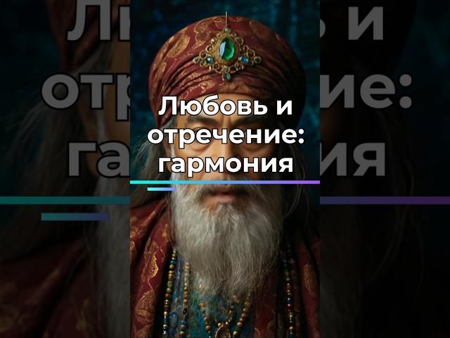 Любовь и Отречение: Путь к Богу — Ошо... #Ошо #ЛюбовьИБезПривязанности #ДуховныйПуть