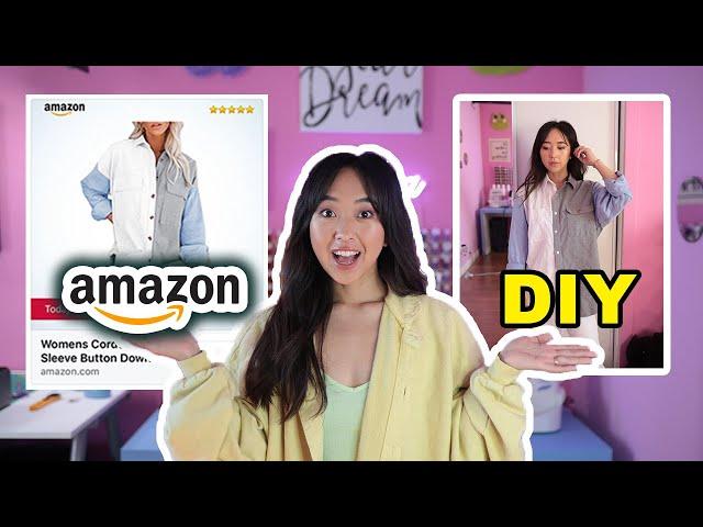 Recreating Clothes That Amazon Ads Keep Recommending Me | Thrifted Transformations