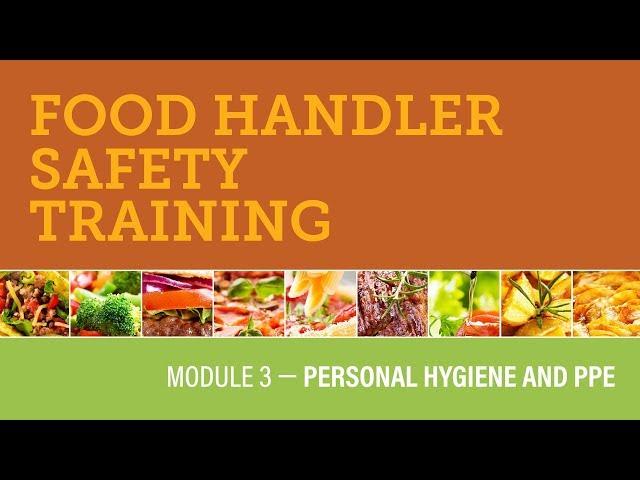 Module 3 — Personal Hygiene and PPE