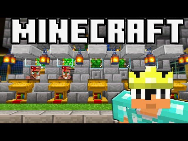 Minecraft: Villager Trading Station & Breeder!