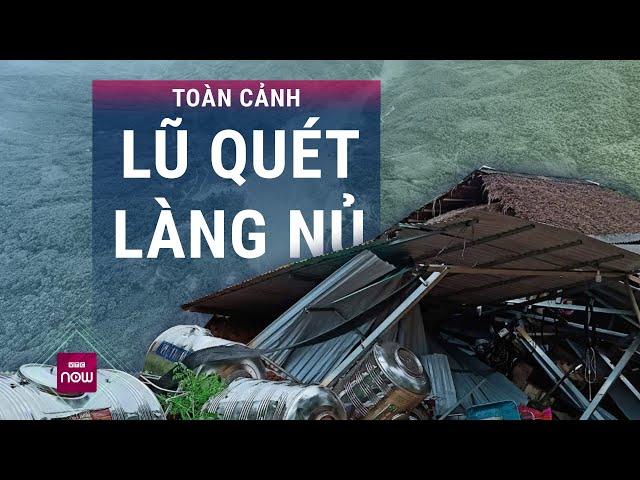 Sạt lở ở Làng Nủ, Lào Cai: Trời đổ mưa nhưng không át nổi tiếng khóc xé lòng người ở lại | VTC Now