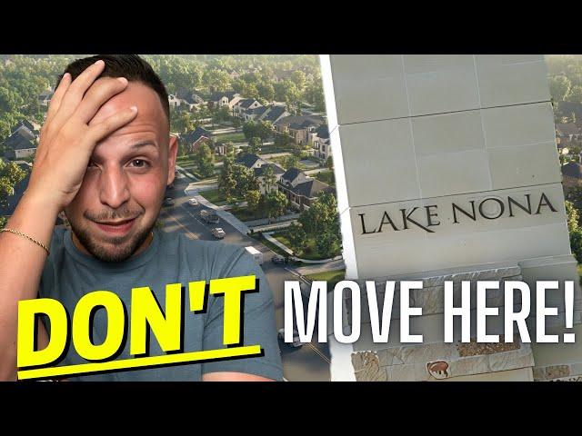 Top Reasons Not To Move To Lake Nona Orlando Florida